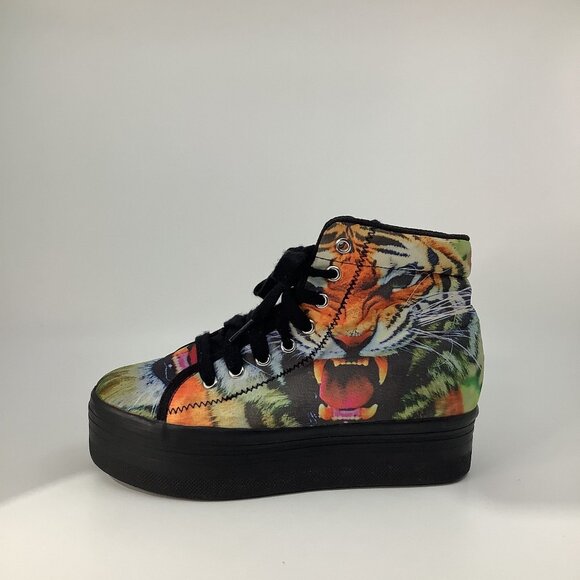JEFFREY CAMPBELL Tiger Platform (JC Play) Sneakers - Picture 1 of 8